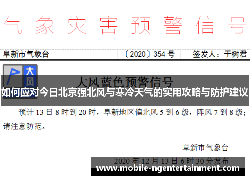 如何应对今日北京强北风与寒冷天气的实用攻略与防护建议