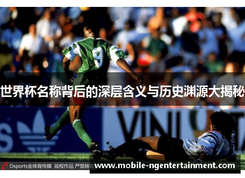 世界杯名称背后的深层含义与历史渊源大揭秘