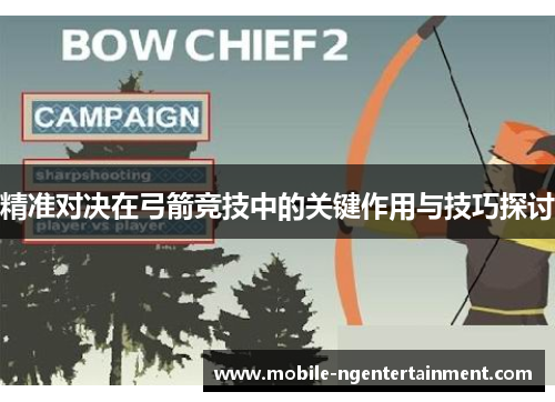 精准对决在弓箭竞技中的关键作用与技巧探讨 精准对决在弓箭竞技中的关键作用与技巧探讨