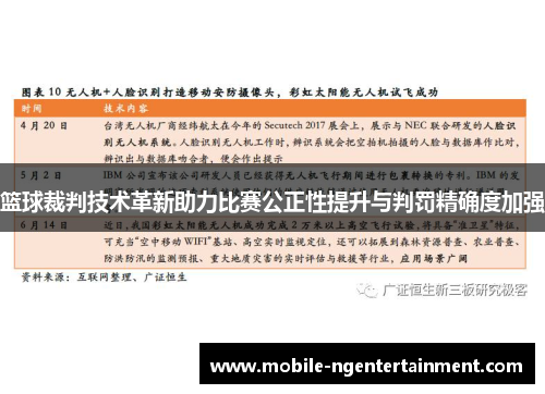 篮球裁判技术革新助力比赛公正性提升与判罚精确度加强